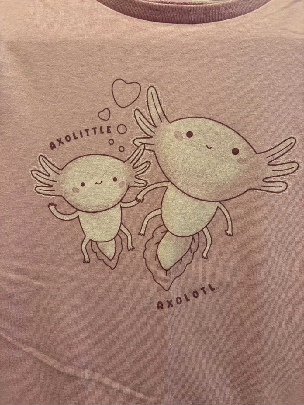 Carter's Pink Axolotl Graphic Tee